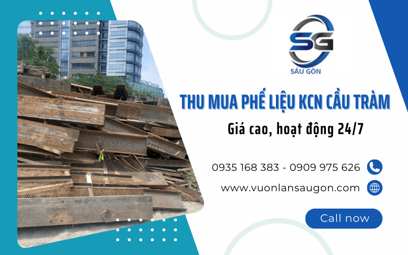 thu mua phế liệu KCN Cầu Tràm