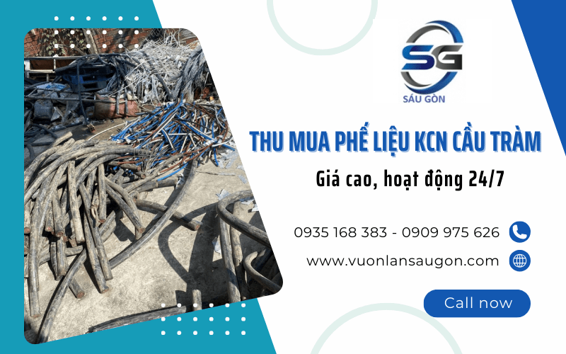 thu mua phế liệu KCN Cầu Tràm
