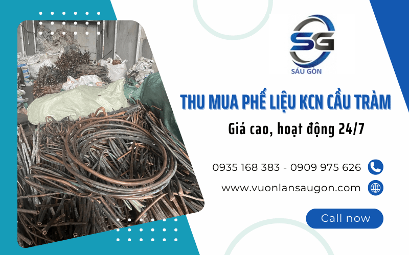 thu mua phế liệu KCN Cầu Tràm